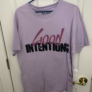 Purple vlone t shirt